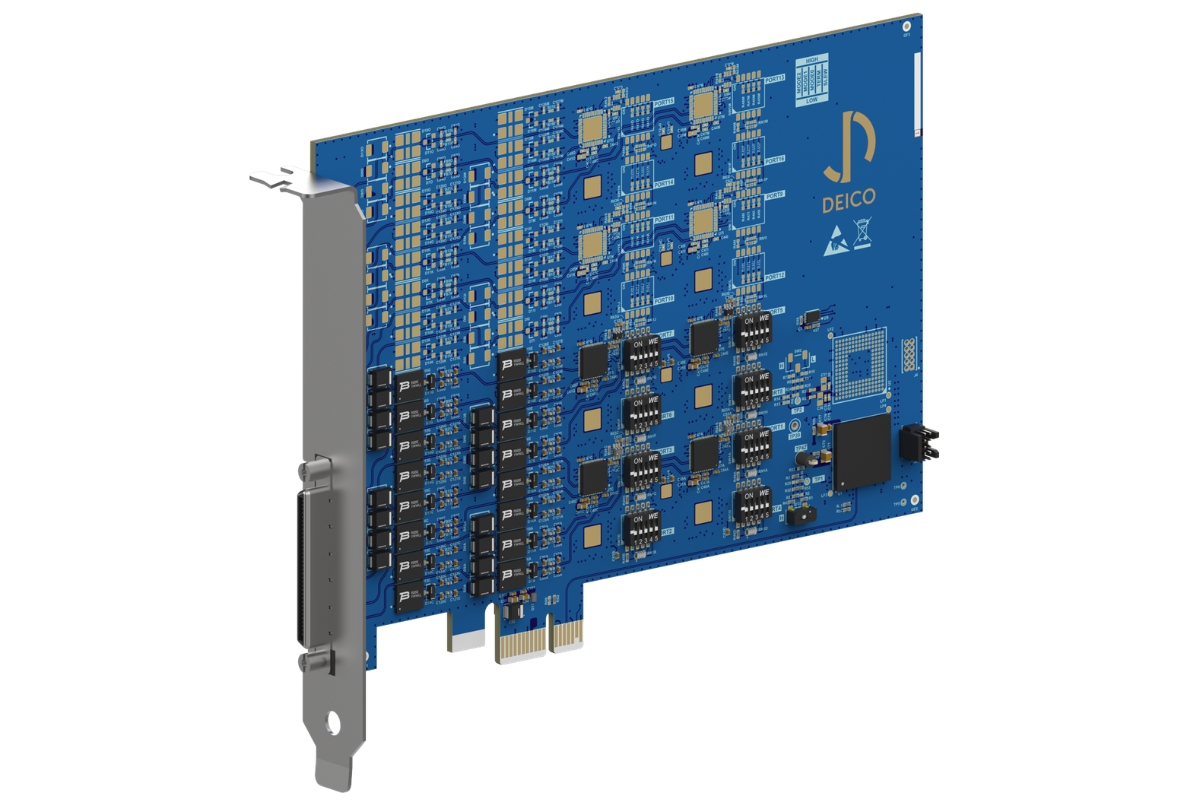 DE180501: PCIe RS-232/RS-422/RS-485 Serial Communication Module 8 CH